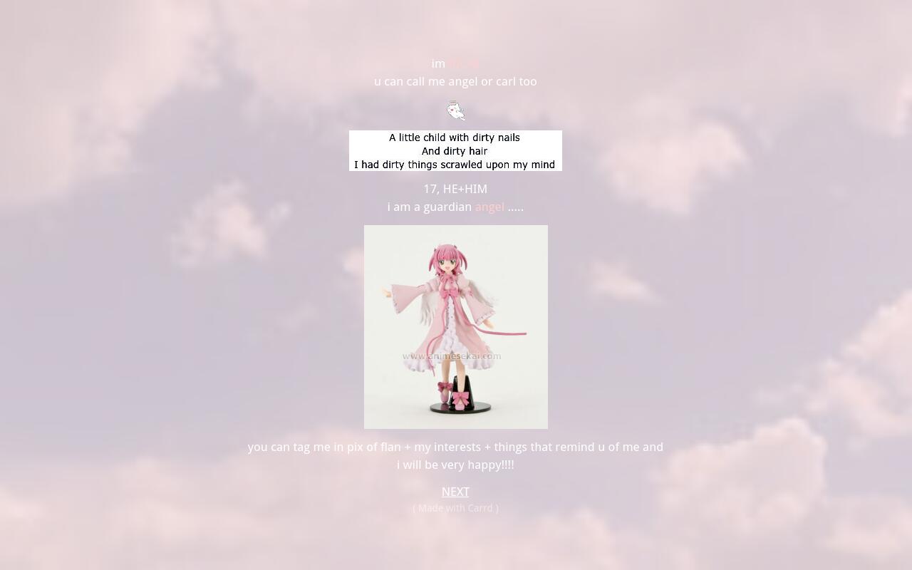 Carrd profile picture for @polite